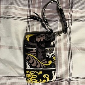 Vera Bradley Wallet with phone/cigarette pocket